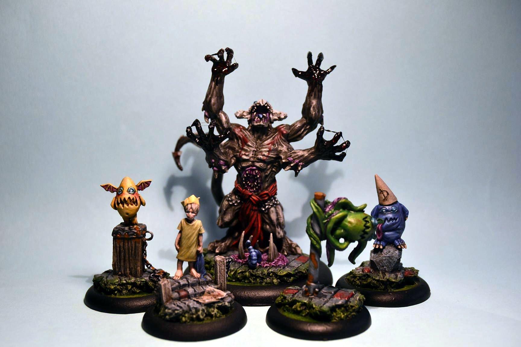 Figurine Malifaux Cyclops Neverborn – À Peindre Et Monter